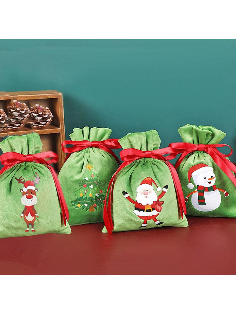 Mini Christmas Pouch Pack of 4