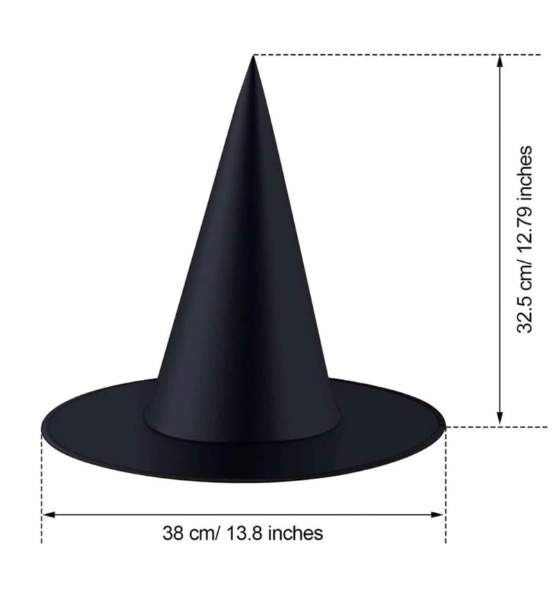 Pre order x2 pack witches hat