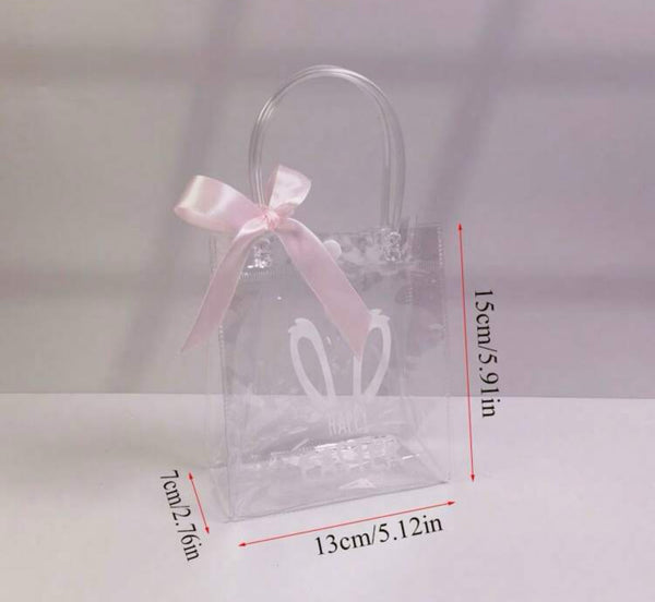 Clear Easter Bags 5 pack