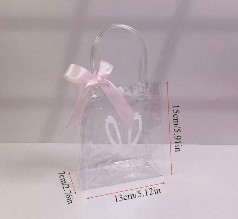 Clear Easter Bags 5 pack