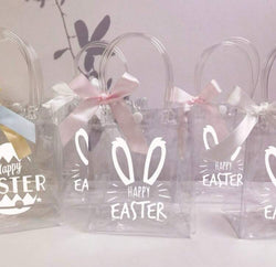 Clear Easter Bags 5 pack