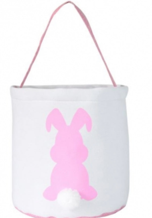 Fluffy Tail Easter Cotton Bucket Bag