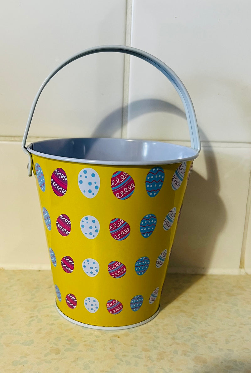 pack of 5 Metal Easter Bucket Random section - please only purchase if you are happy with random