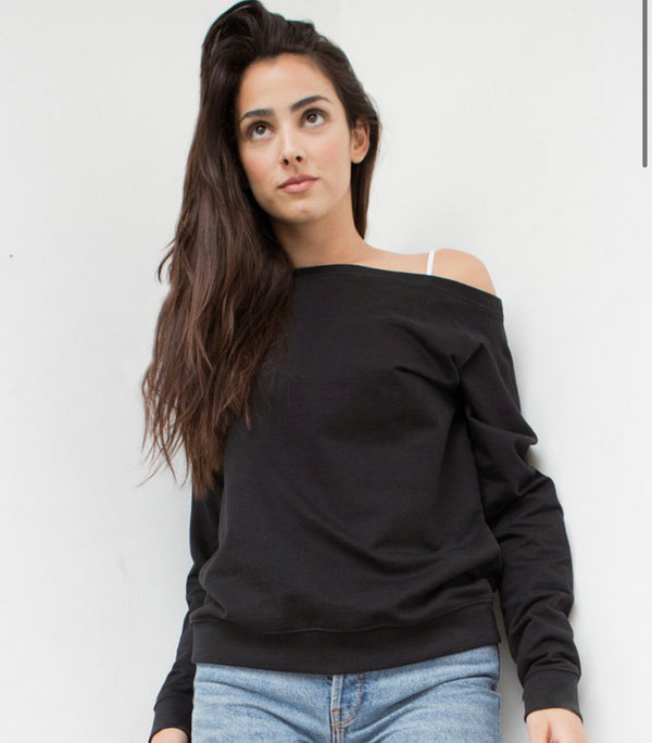 Ladies slouch sweater