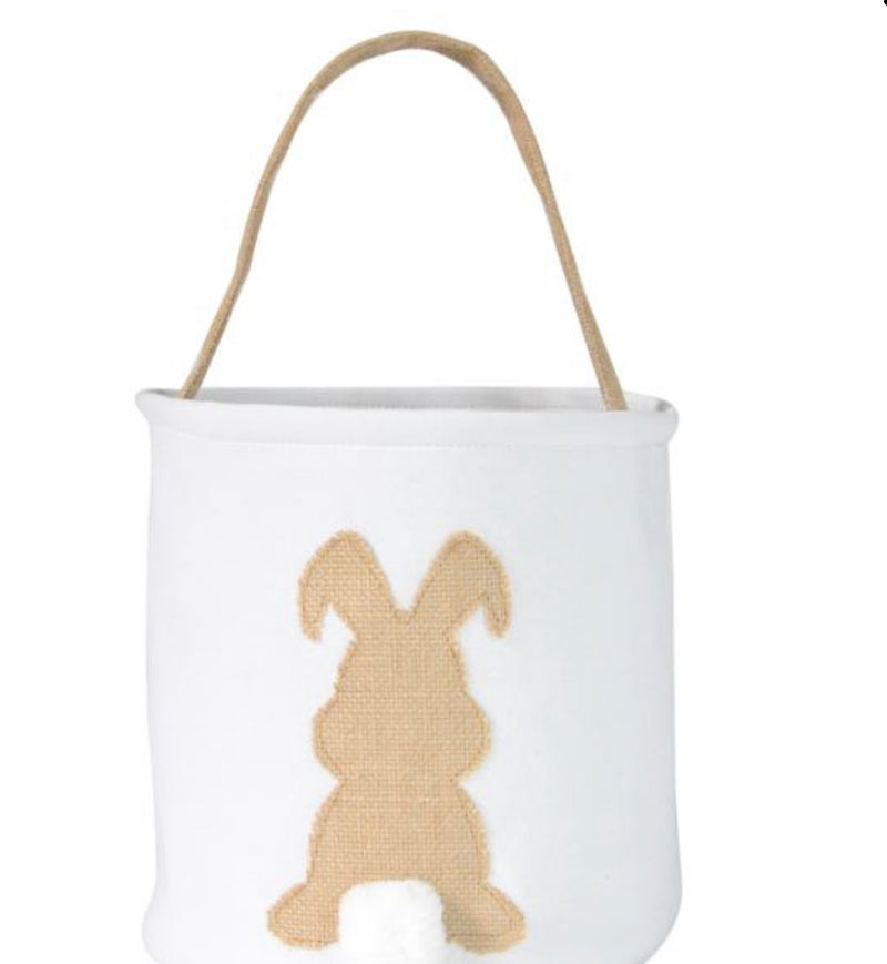 Fluffy Tail Easter Cotton Bucket Bag