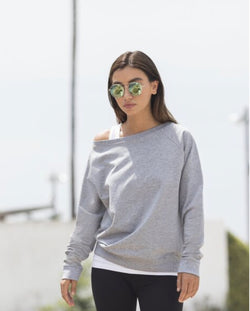 Ladies slouch sweater