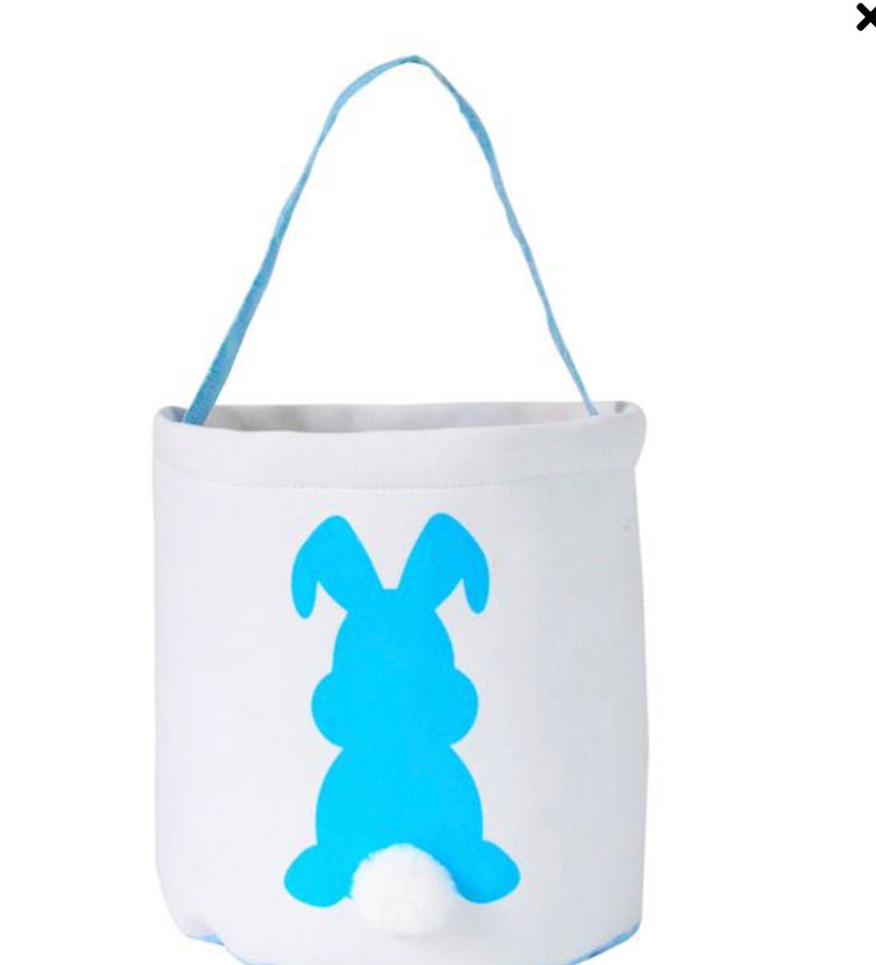 Fluffy Tail Easter Cotton Bucket Bag