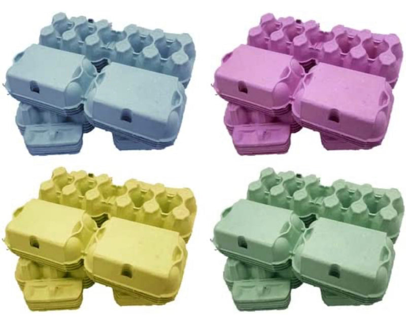 Sets of Colour Egg Boxes