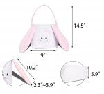 Long eared Easter bunny bag