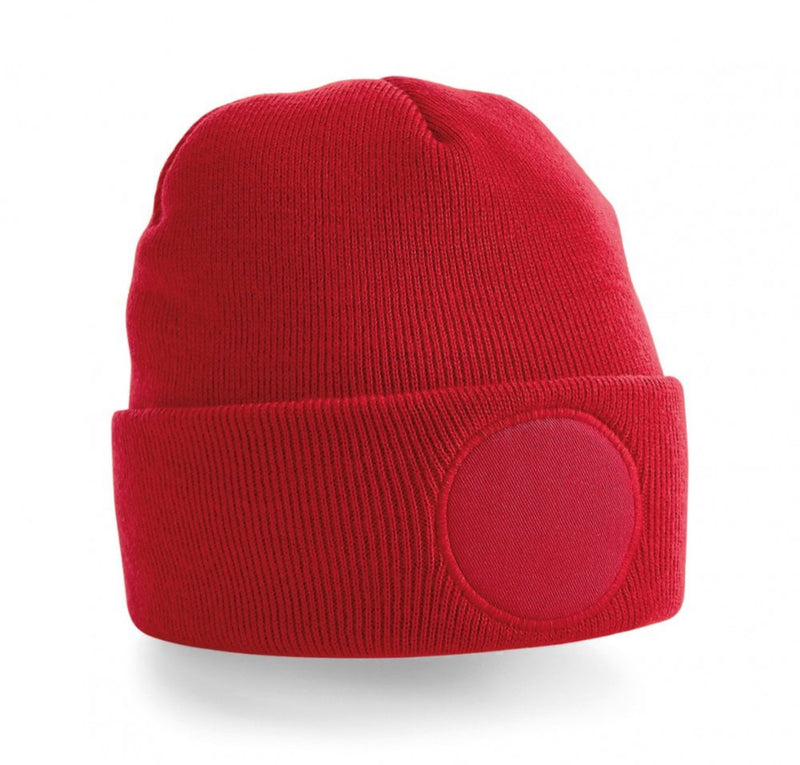 Beanie circular patch