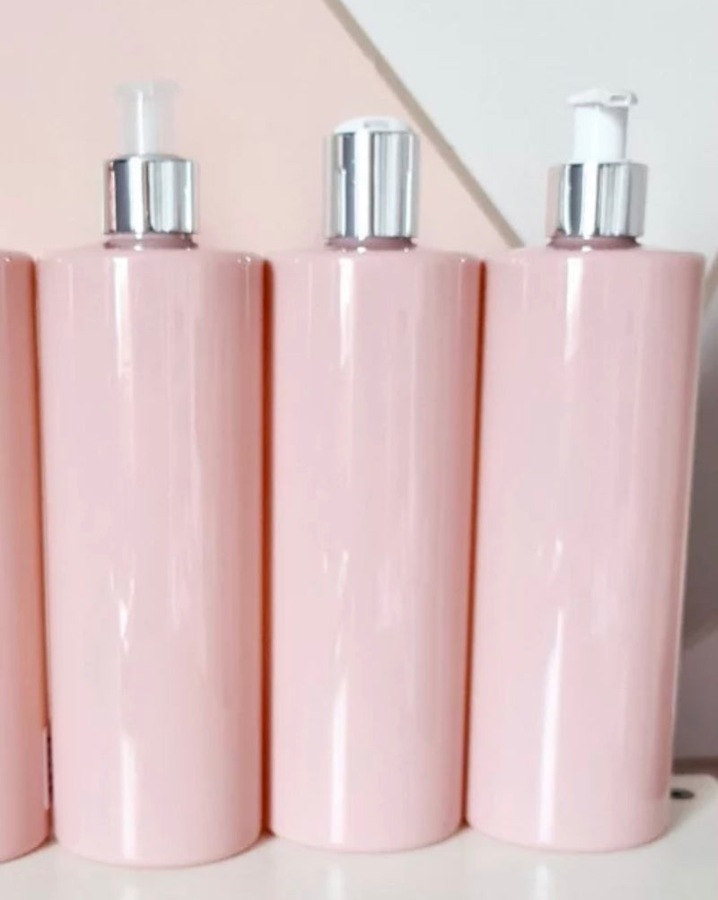 500ml PINK pump bottle