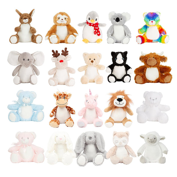 Mumbles mini soft toy range