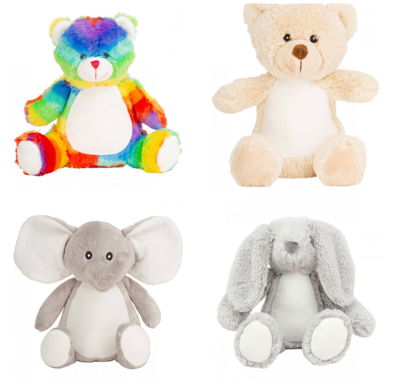 Mumbles mini soft toy range