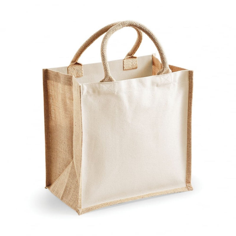 Jute canvas bag