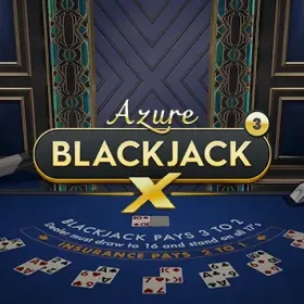 Blackjack X 3   Azure Pragmatic Play